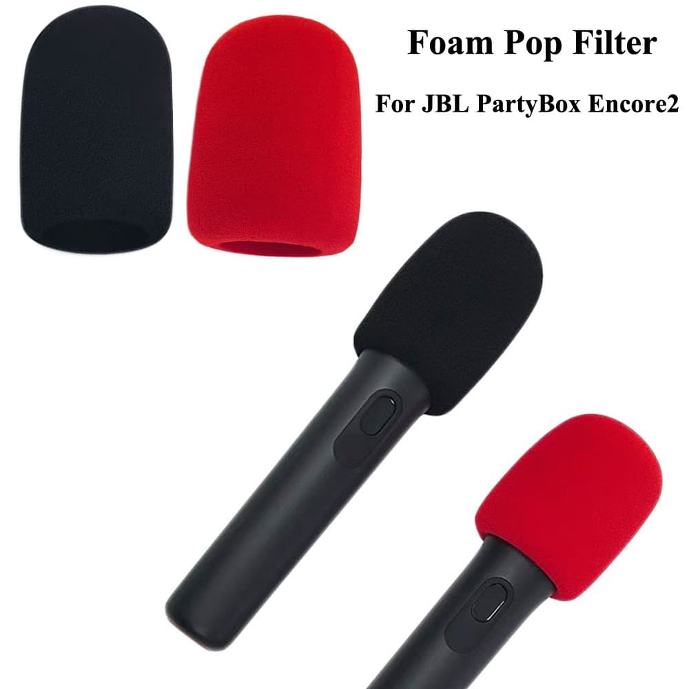 Pára-Brisas De Espuma De Microfone Para JBL PartyBox Encore 2 Sem Fio Pop Filter Shield Pro
