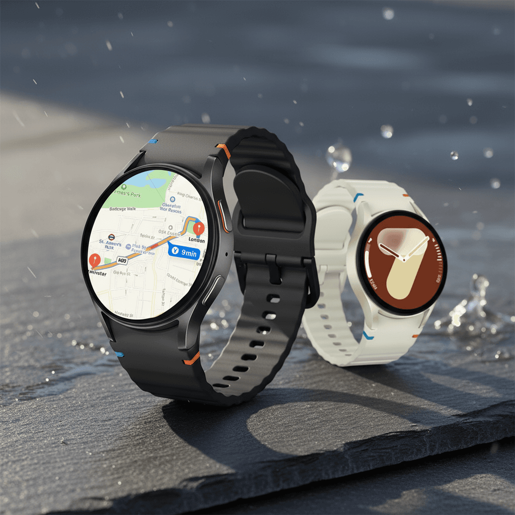 2025 Galaxy Smartwatch 7 Ultra GPS Relógio Inteligente Masculino com Bússola Esportivo Fitness Monitor Cardíaco Chamada
