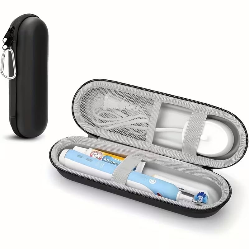 Estojo De Viagem Para Escova De Dentes Elétrica Capa Rígida De EVA Compatível Com Oral-B io 7/8/9 E Philips Sonicare
