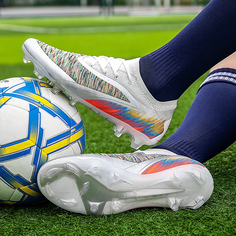 Assassin 16 Chuteiras de Futebol Masculinas FG Cravo Longo TF Grama Sintética TF Chuteira Falcon Infantil para