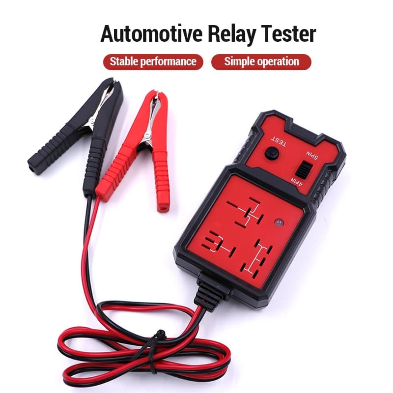 Testador de Relé Automotivo 12V 24V, Ferramentas Digitais de Diagnóstico e Reparação para Veículos