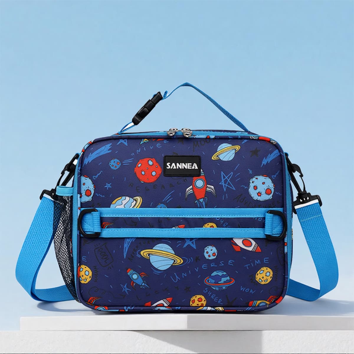 Nova Bolsa Térmica de 5L, Lancheira Térmica Reforçada, Bolsa Fria de Mão e Transversal para Preservação de Frescor