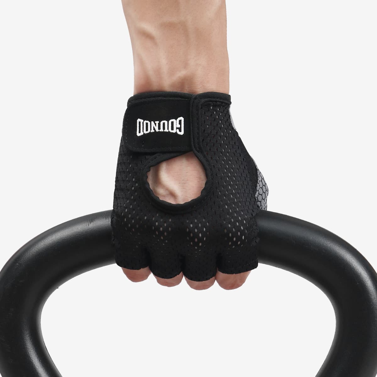 Luvas Fitness de Silicone Antiderrapante, Luvas de Academia Respiráveis para Homens e Mulheres Levantamento de Peso 1