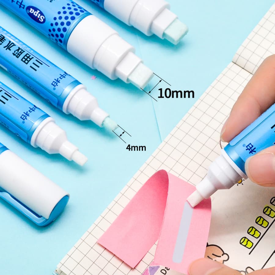 Caneta de cola multiuso Sipa, cola líquida, artesanal infantil, caneta de cola não tóxica específica para estudantes,