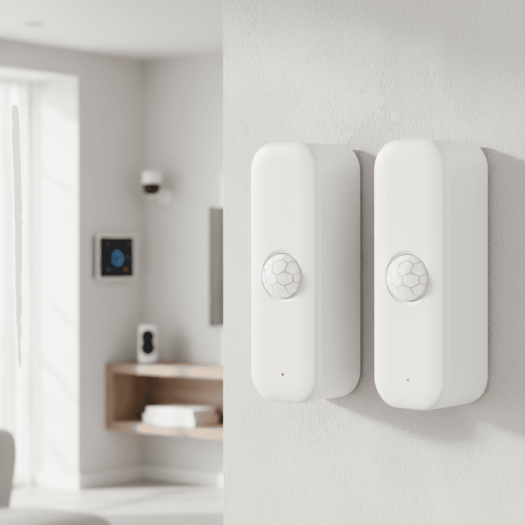 Tuya Smart PIR Sensor de Movimento, WiFi Zigbee 3.0, Detecção de Presença Humana, Controle Remoto pelo App, Compatível