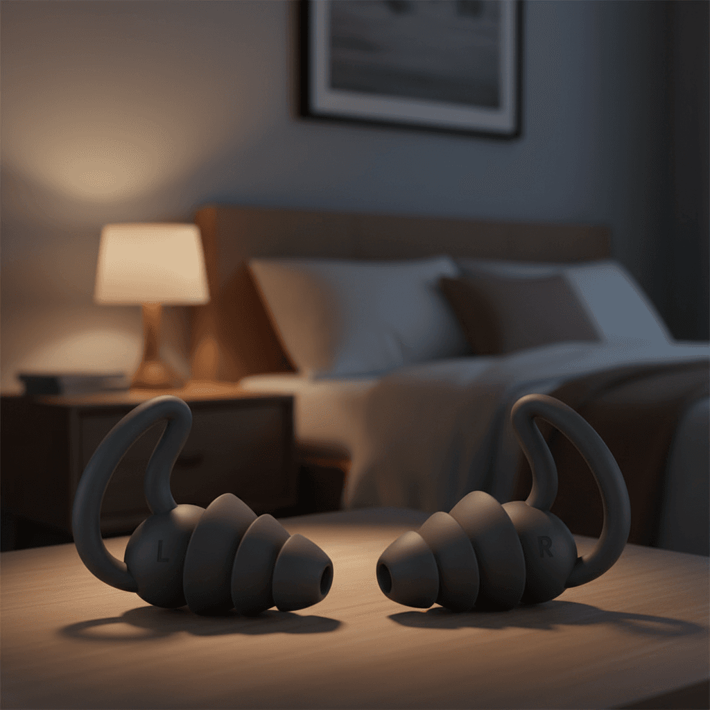 Protetores de ouvido à prova de ruído, protetores auriculares, protetores para dormir, natação de 3 camadas, opções de