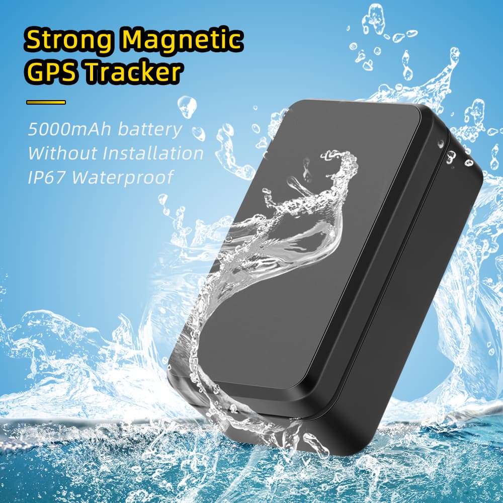 Rastreador GPS G11 para Carro 5000mAh Magnético, Localizador GPS Veicular em Tempo Real, Alarme Anti-Furto SOS, Cerca