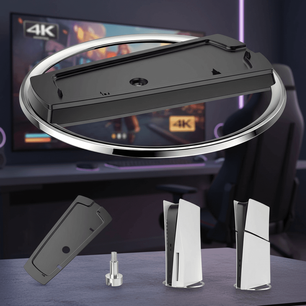 Novo Suporte Vertical de Armazenamento para Console PS5 Slim/PRO, Peças de Reposição para Acessórios de Jogos PS5