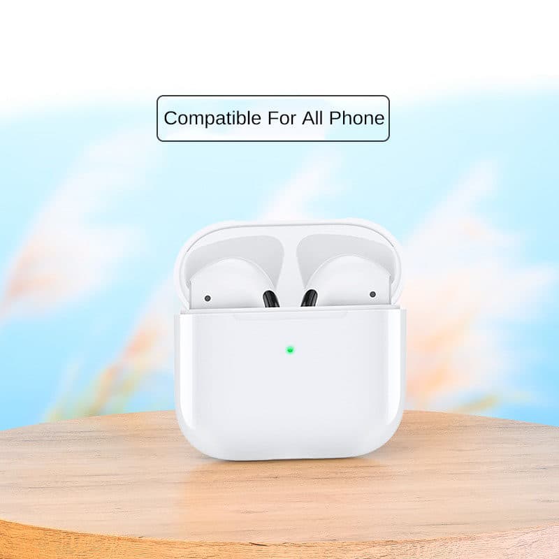 Fones de ouvido com cancelamento de ruído Smart Touch, som estéreo HiFi, fones Bluetooth sem fio com microfone e fones