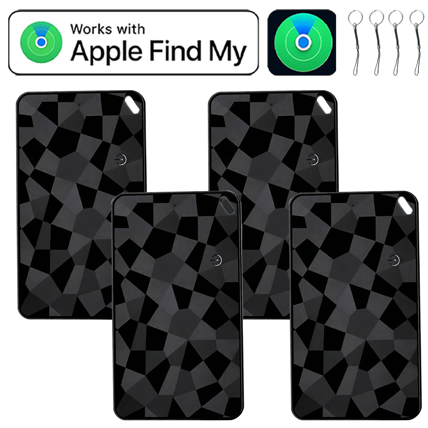 Ultra Fino Cartão De Ar Tag Carteira Inteligente Rastreador Compatível Apple Encontrar Meu Item Localizador Para Bagagem
