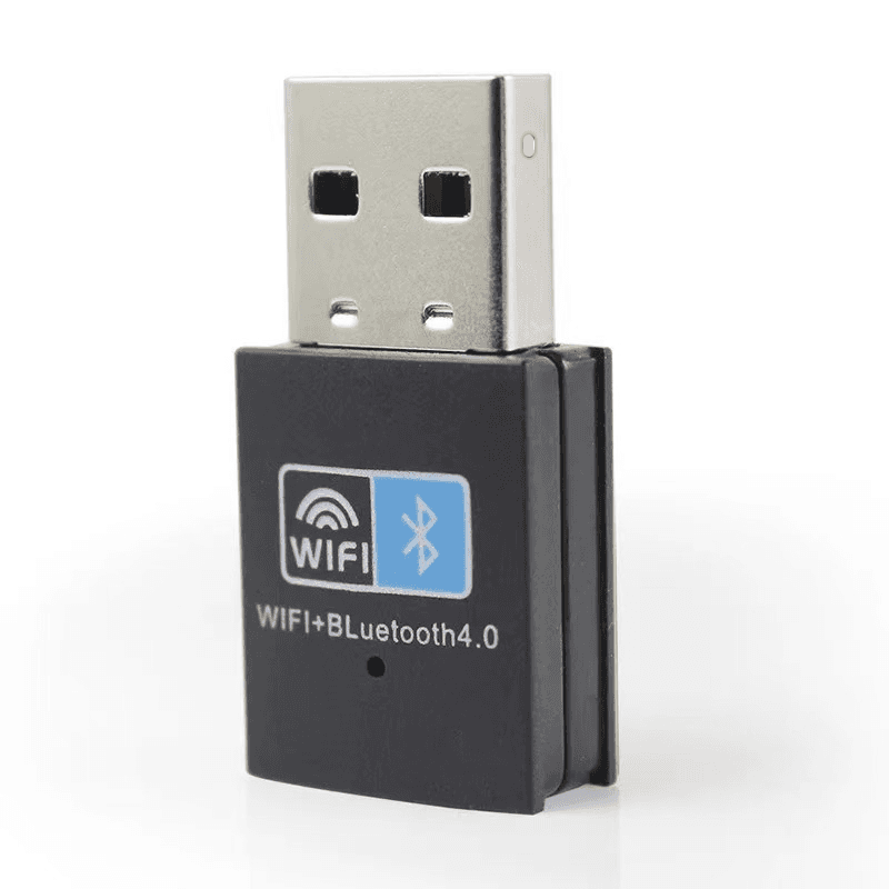 Adaptador USB WiFi 2.4G Bluetooth 2 Em 1 Dongle Receptor Sem Fio Driver Grátis Para PC Laptop Windows