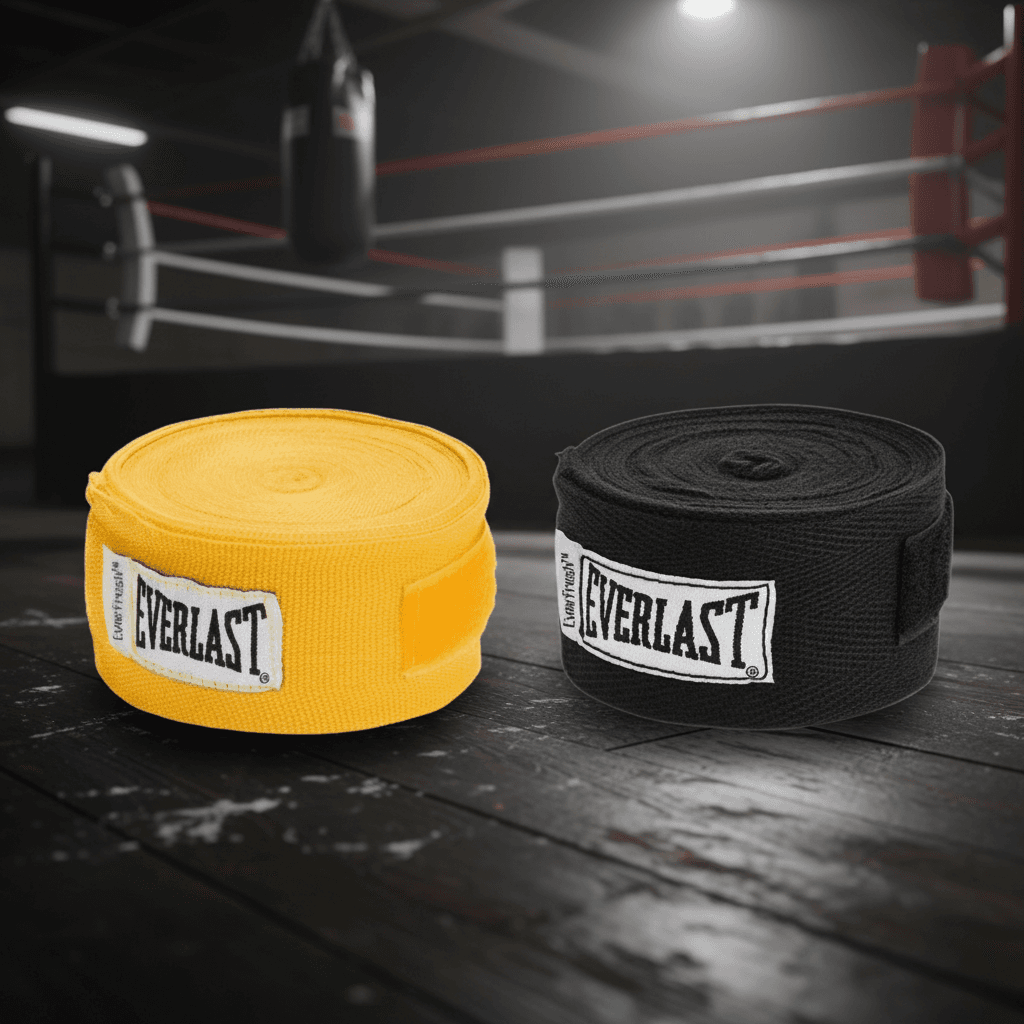 Everlast 3M 5M Bandagens Protetoras de Algodão 1 Par para Boxe e Taekwondo