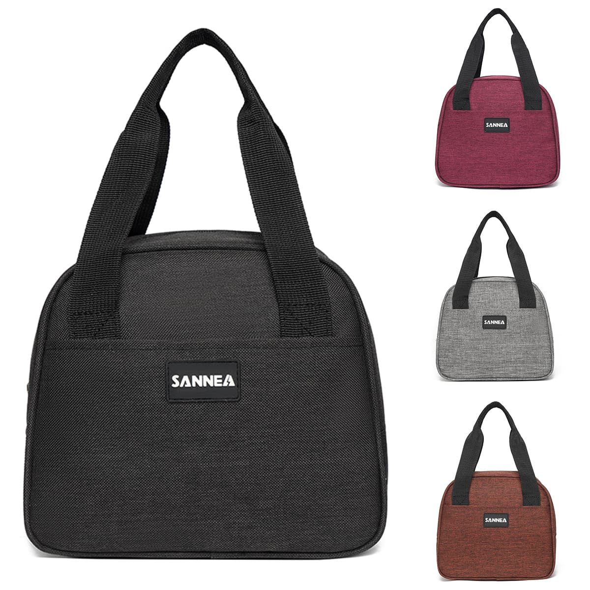 Bolsa térmica isolada para mulheres e homens - Bolsa térmica de 6L com alça, lancheira reutilizável para trabalho,