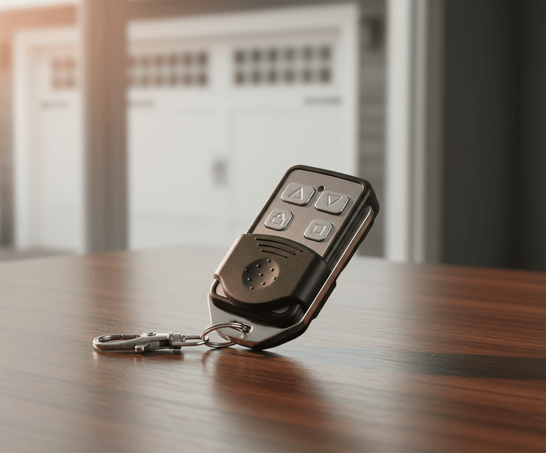 Controle Remoto Sem Fio RF 4 Botões Abridor de Porta de Garagem Elétrica 433MHZ