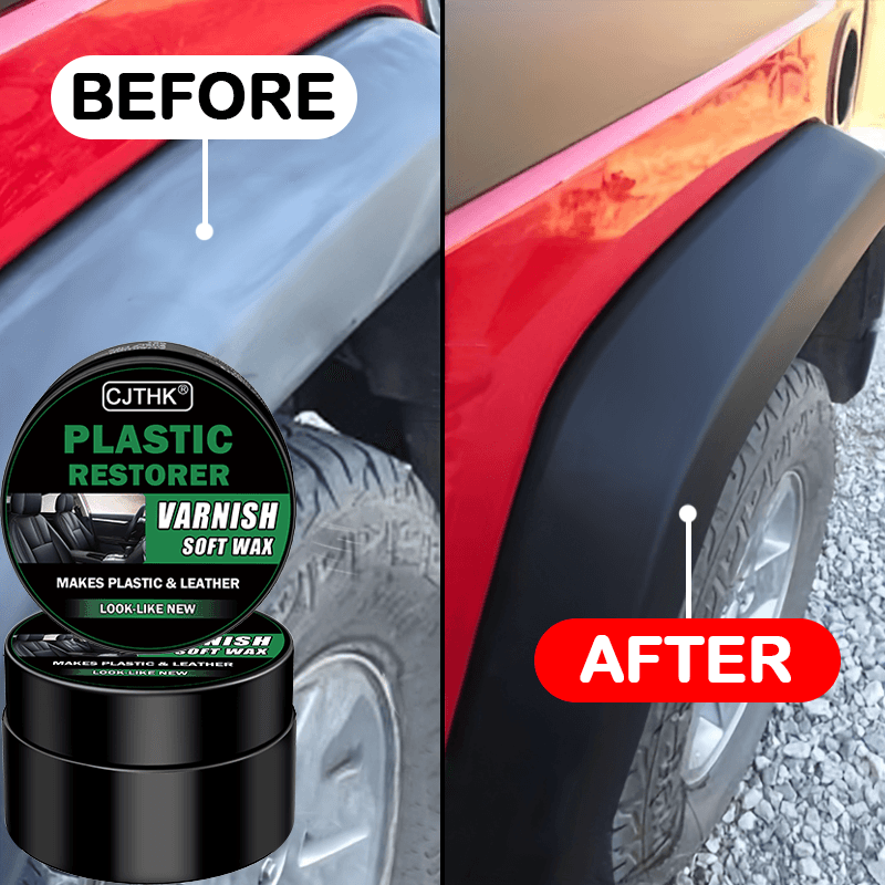 Restaurador de Plásticos para Carros Creme Renovador de Couro Agente de Cuidado para Painel Renovação de Para-choques de