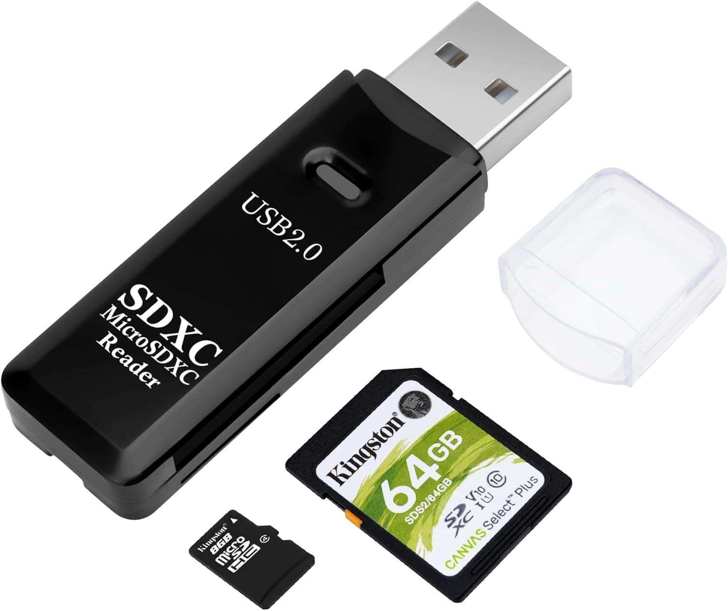 Memória Do Leitor De Cartão TF SD 2 Em 1 Adaptador Inteligente De Alta Velocidade Para Acessórios De Laptop PC