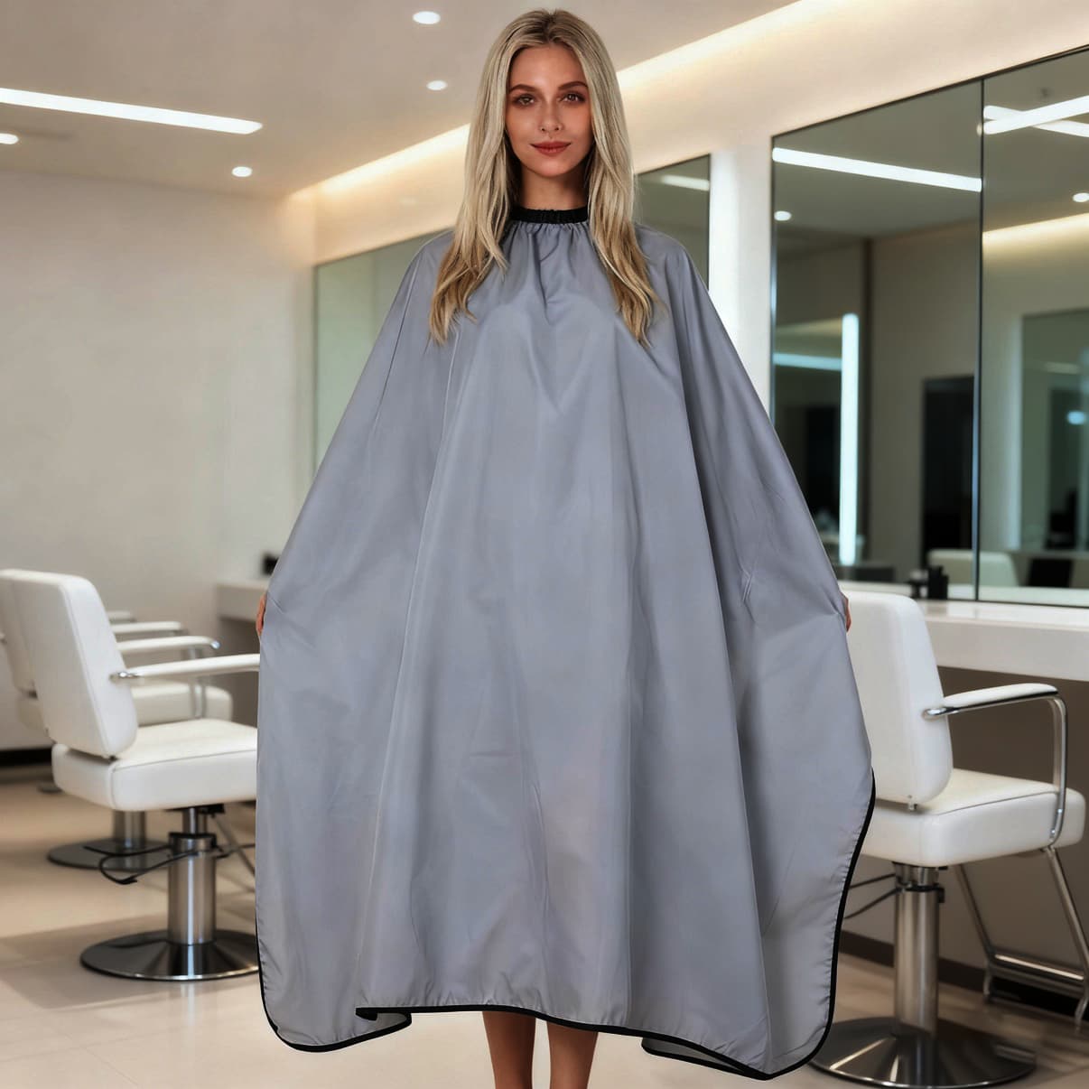Vestido De Corte De Cabelo De Barbeiro À Prova D'água E Avental De Capa Para Salão De Cabeleireiro Uso Doméstico