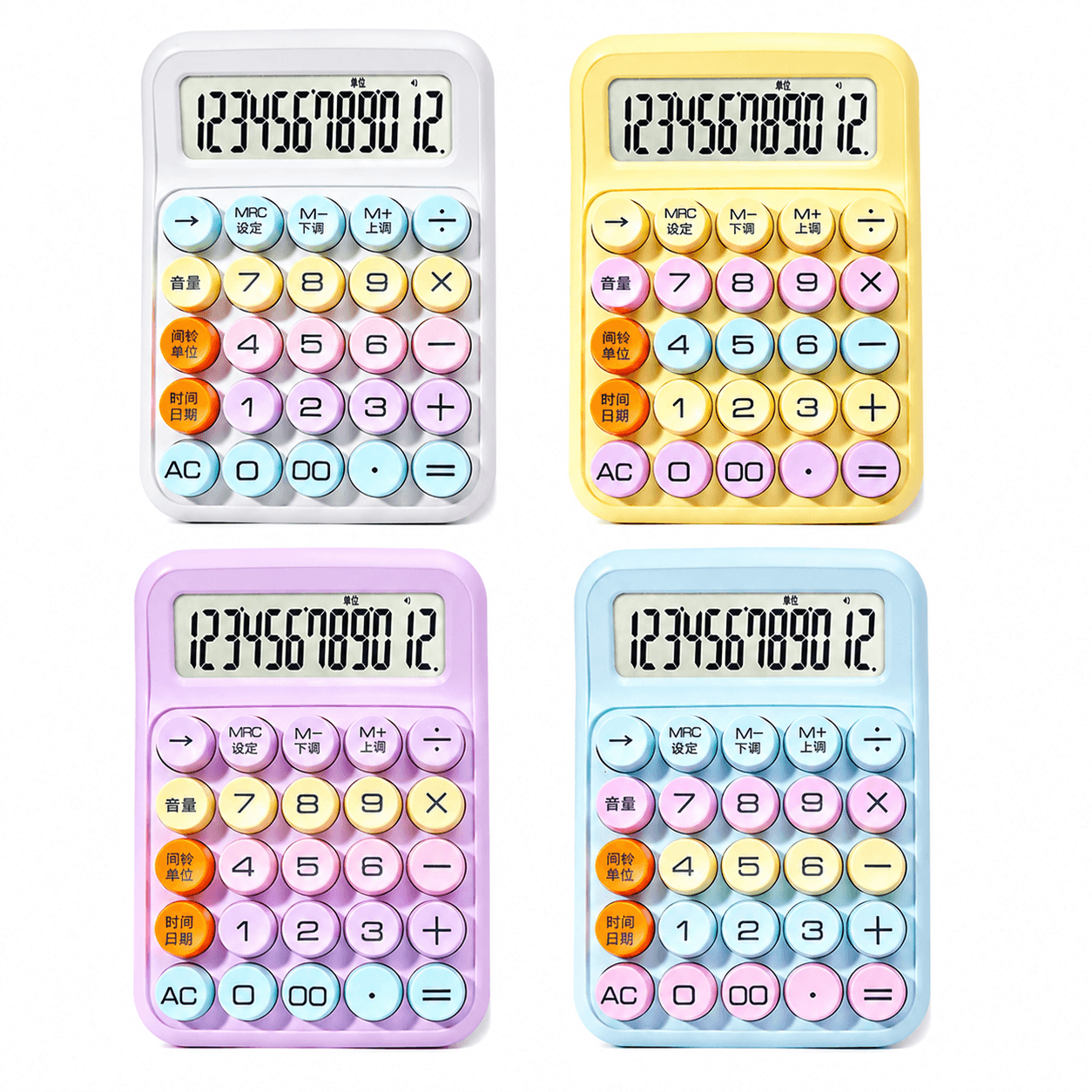 Calculadora Científica Candy Color ClassWiz Style Com Função De Voz Alta Estética Para Material De Estudo De Escritório