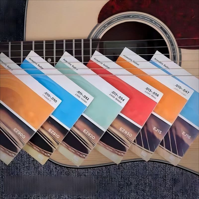 Cordas Para Violão Folk Acústico , Conjunto De 6 , Medidor 0.11 0.12 EZ 920 , Substituição Peça De Instrumento De Guitar