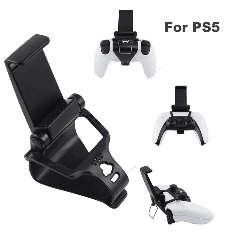 Suporte de Celular para PS5 Acessórios de Controle para PS5 Suporte de Mão para Gamepad PS5 para Samsung S9 S8 Suporte
