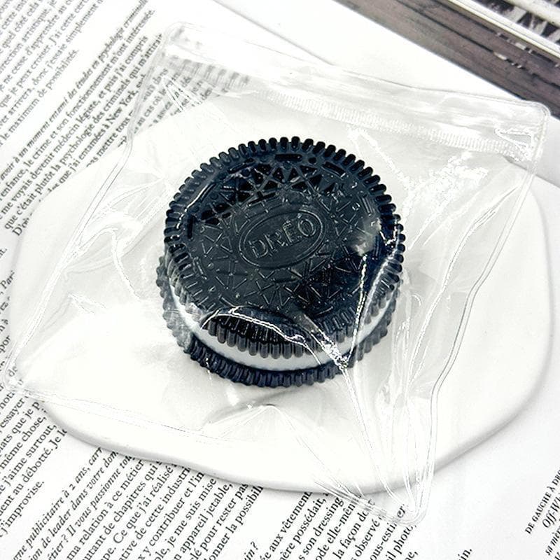 Brinquedos antiestresse estilo biscoito Oreo para amassar e relaxar, atacado em grande quantidade, sensação na