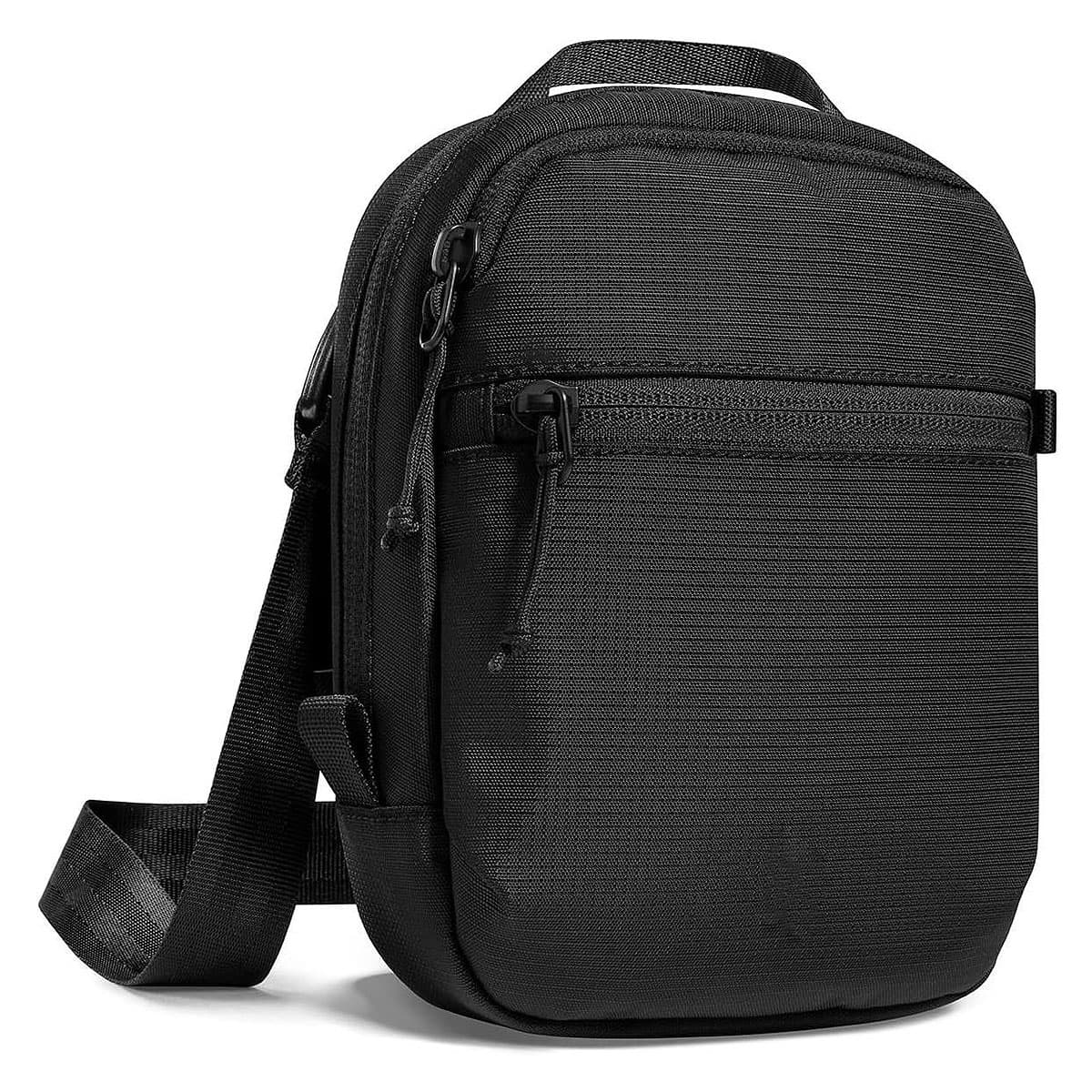 Bolsa Tiracolo Aviator T37 para Viagem com Bloqueio RFID, Porta Passaportes e Zíperes com Trava Antifurto