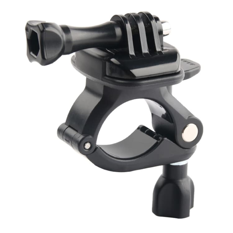 GP435 Suporte de Fixação para Guidão de Bicicleta ou Motocicleta de Tamanho Pequeno para GoPro, Insta360, DJI e Outras