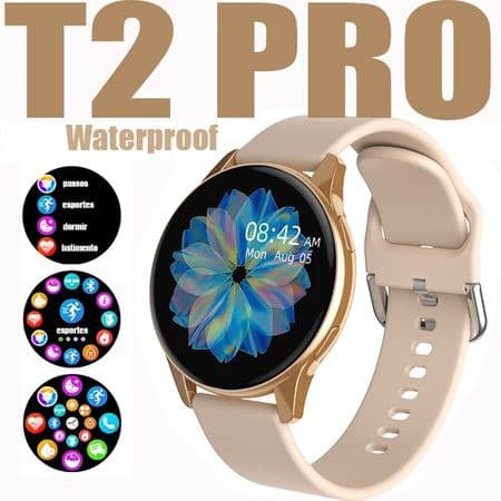 Amazfit Active 2 Relógio Inteligente 2026 Novo T2 Pro Bluetooth Chamada Smartwatch Para Homens Mulheres À Prova D'água