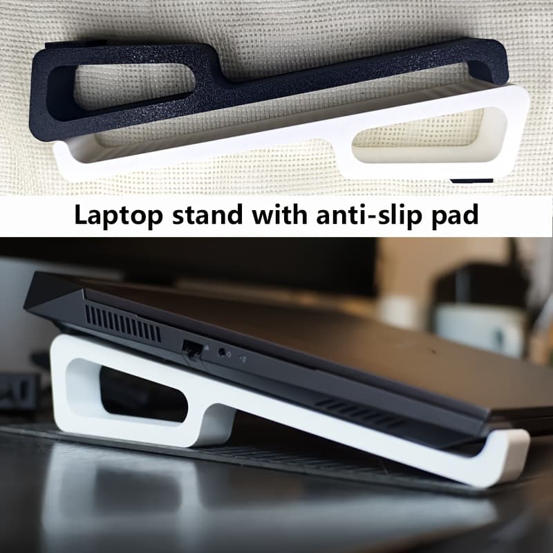1 conjunto de acessórios para notebook e escritório, suporte para notebook com design minimalista, com base