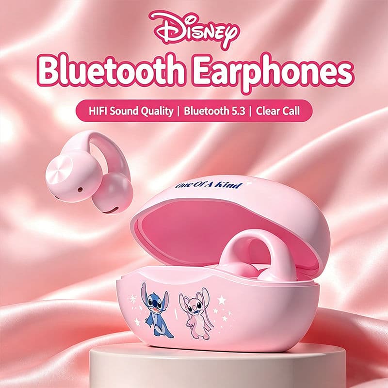 Fones de Ouvido J01 Fones de Ouvido Bluetooth de Orelha Aberta em Colaboração com Desenhos Alta Definição Fones de