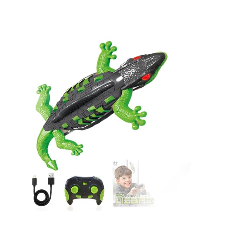 Carro RC de Escalada na Parede Lagarto Simulado Veículo Elétrico Inteligente Infantil para Exterior