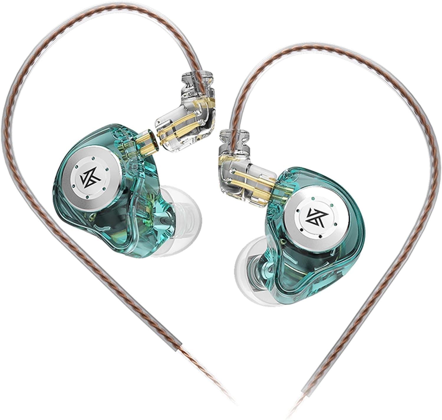 Fones de ouvido KZ EDX Pro com fio, fones intra-auriculares, monitor intra-auricular, som HiFi, fones de ouvido com