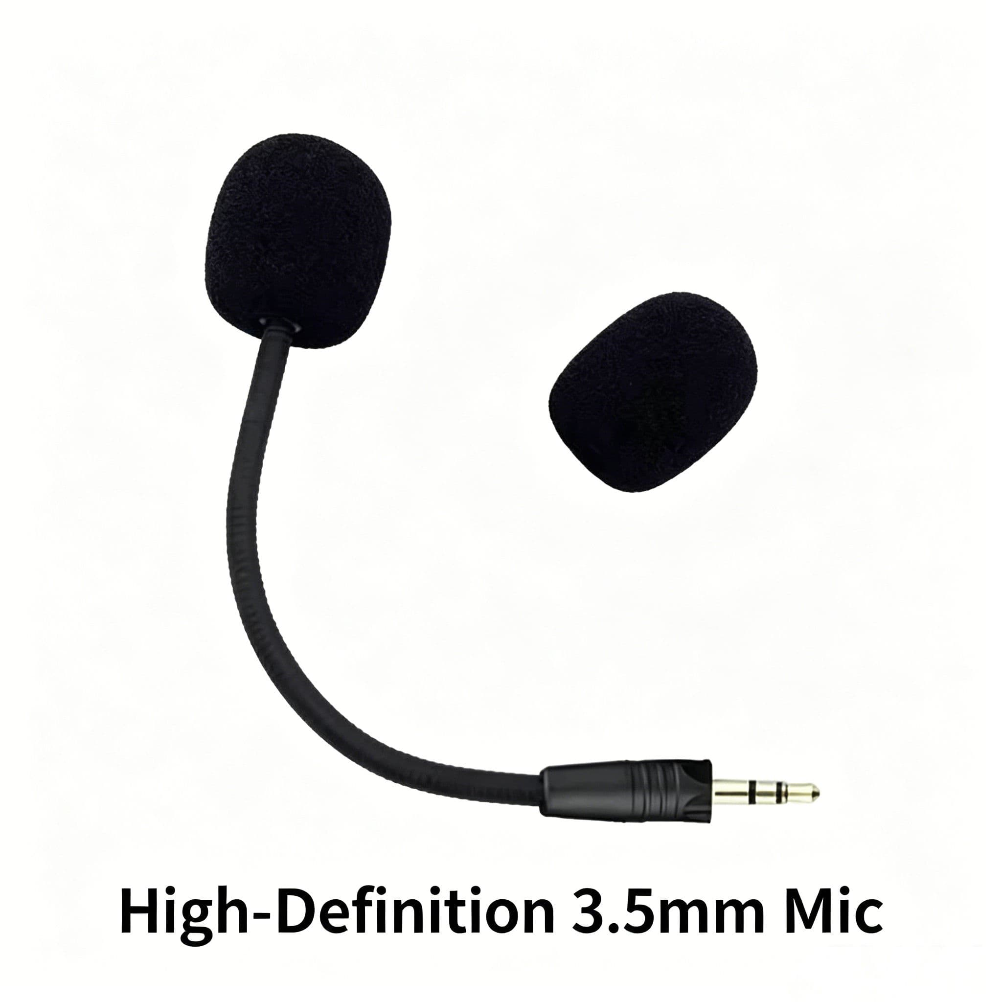 Mini Microfone Giratório De 3.5 Mm Condensador Plug and Play Com Fio Para Laptop