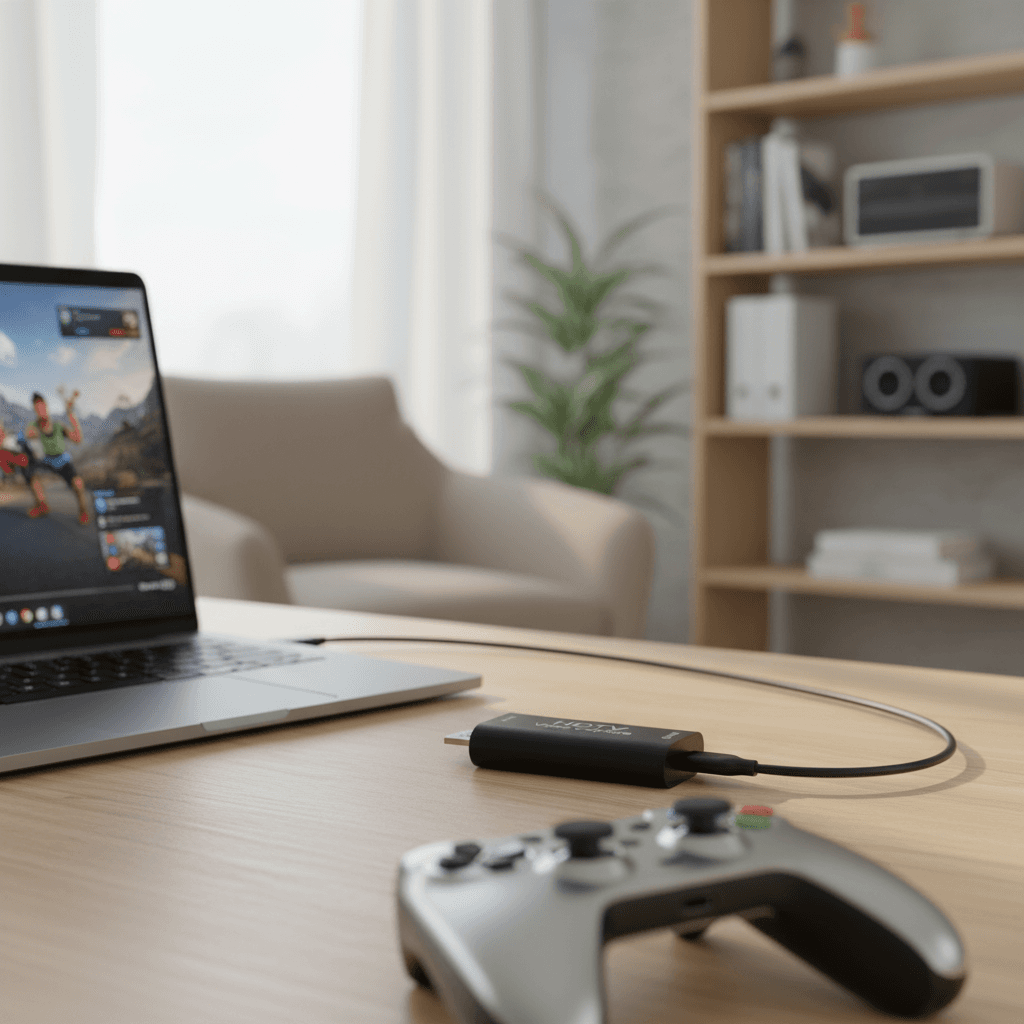 Caixa de Transmissão ao Vivo 4K 1080p 60Hz, Placa de Captura USB HDMI, Receptor Bluetooth, Hub ARGB, Botão de