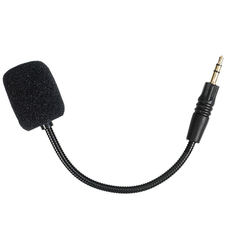 Microfone de Mão Mini Microfone de Mesa com Plugue Estéreo de 3,5mm Condensador Rotativo Plug and Play com Fio para