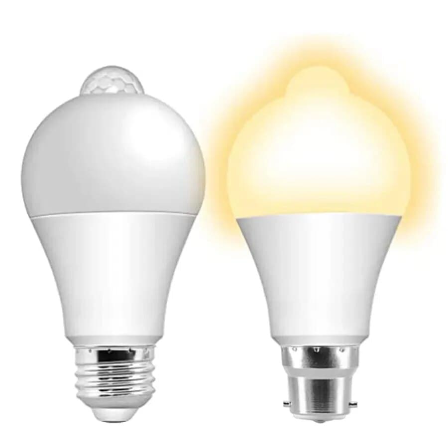 Lâmpada LED AXUS com Sensor PIR de Movimento 85-265V 4,5W – Aciona com Movimento, Liga e Desliga para Ambiente Doméstico