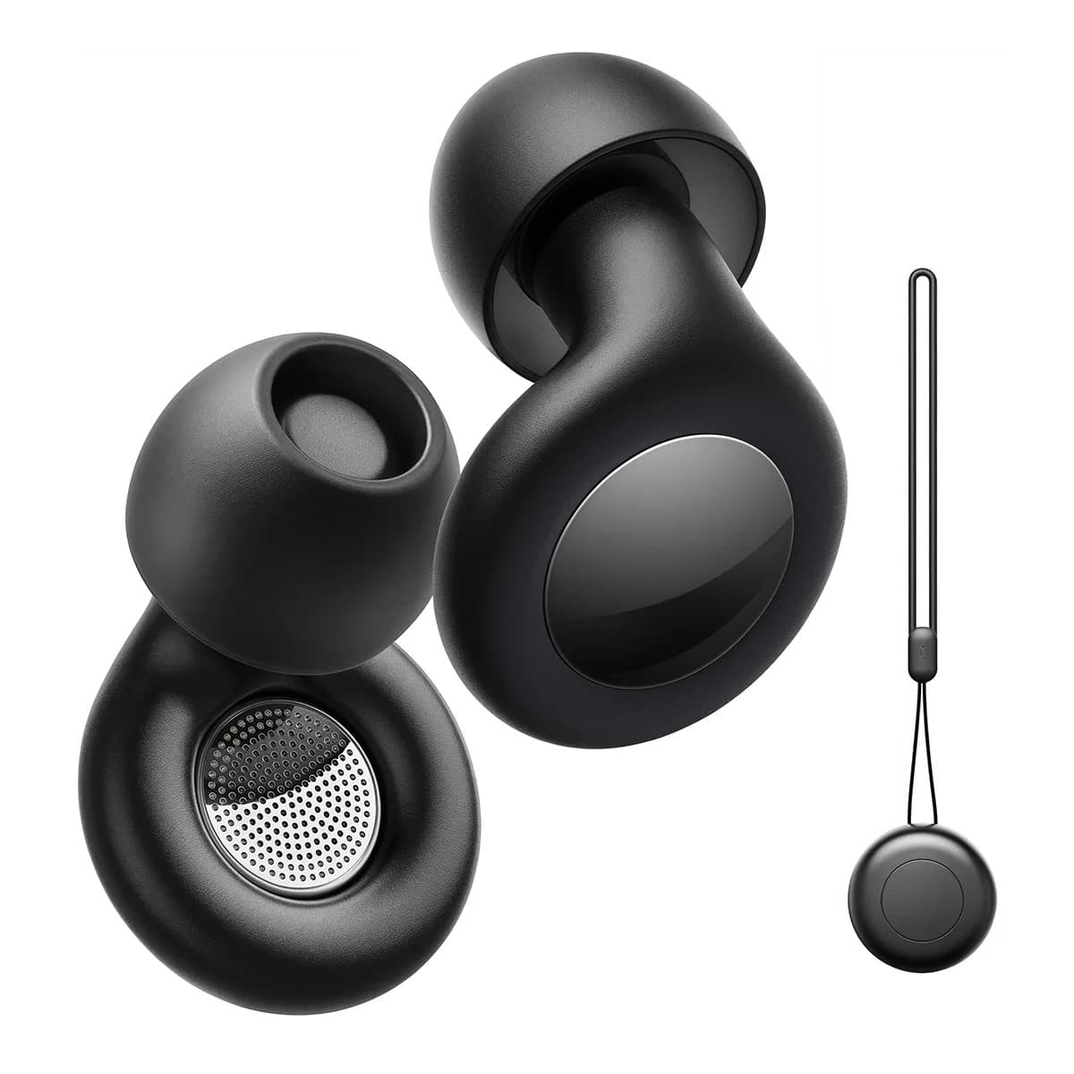 Protetores auriculares de silicone macio, redução de ruído de 27 dB, reutilizáveis, adequados para sono, trabalho e