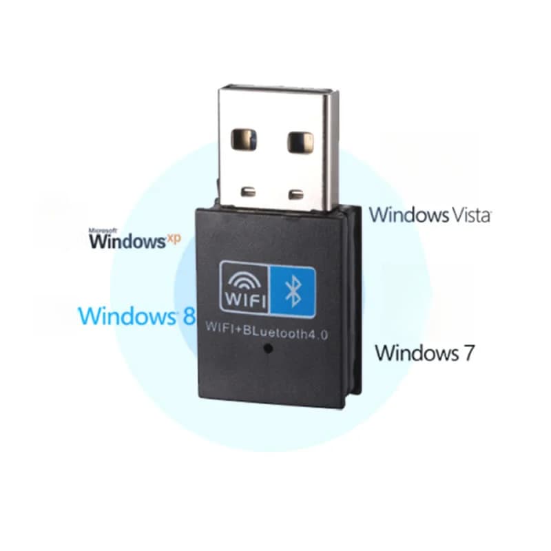 Mini Adaptador Sem Fio USB Bluetooth V4.0 150Mbps Driver-Freewifi Para Computador Laptop