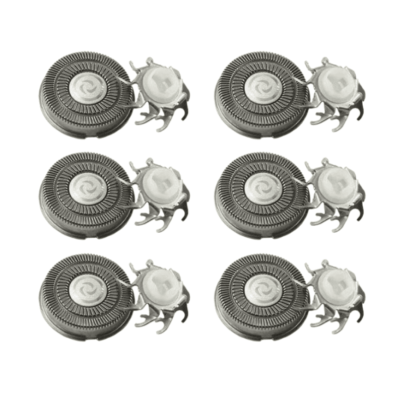 Atualize sua experiência de barbear com este kit com 3 lâminas de reposição, compatível com barbeadores elétricos de