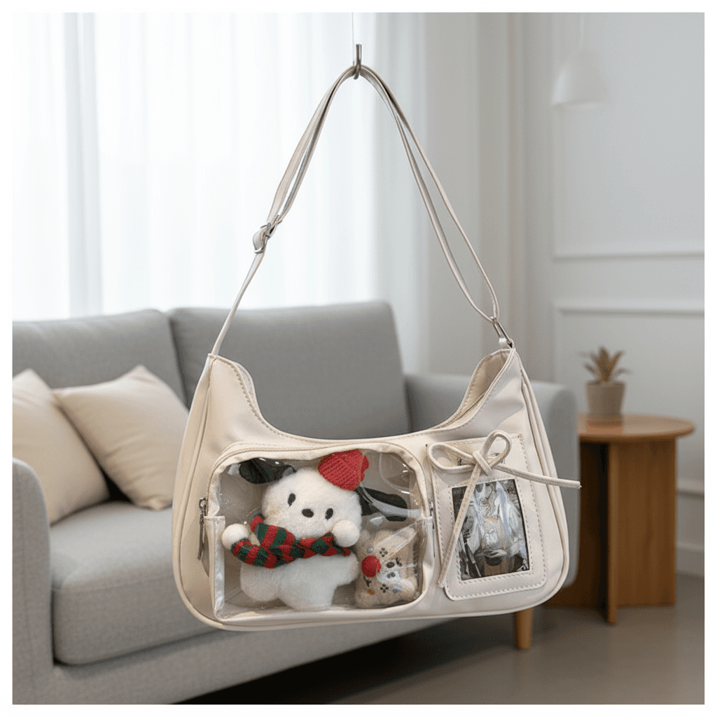 Elegante bolsa de ombro para mulheres | Nova bolsa tiracolo nicho verão 2025 | Ins bolsa sling premium, fofa e