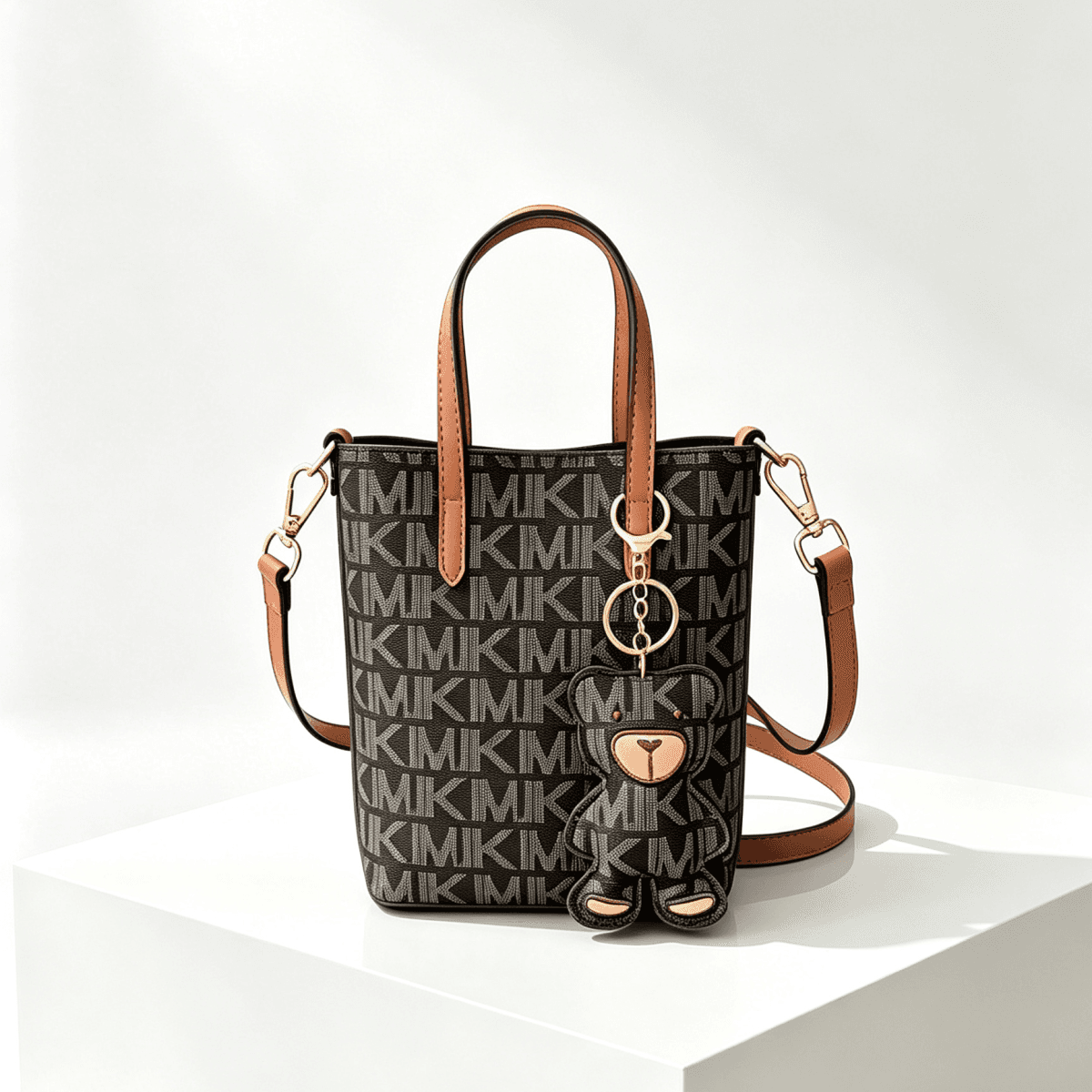 Um novo design de bolsa tiracolo pequena, moderna, versátil e estilosa, bolsa de mão da moda em formato de balde, bolsa