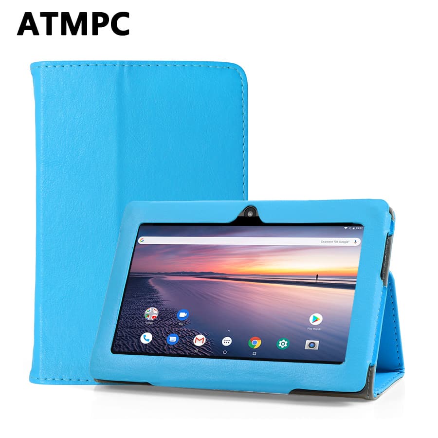 Tablet infantil ATMPC de 7 polegadas, tablets Android com tela de 1024*600, suporta Wi-Fi e Bluetooth 4.2, bateria