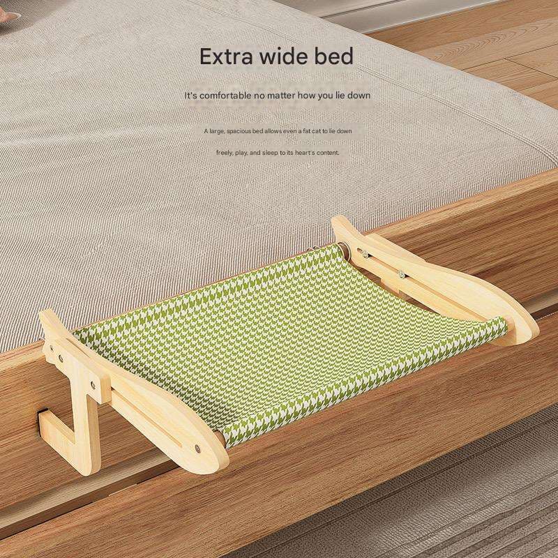 Cama suspensa para gatos, rede para gatos suspensa ao lado da cama, cama-janela para gatos, rede janela,
