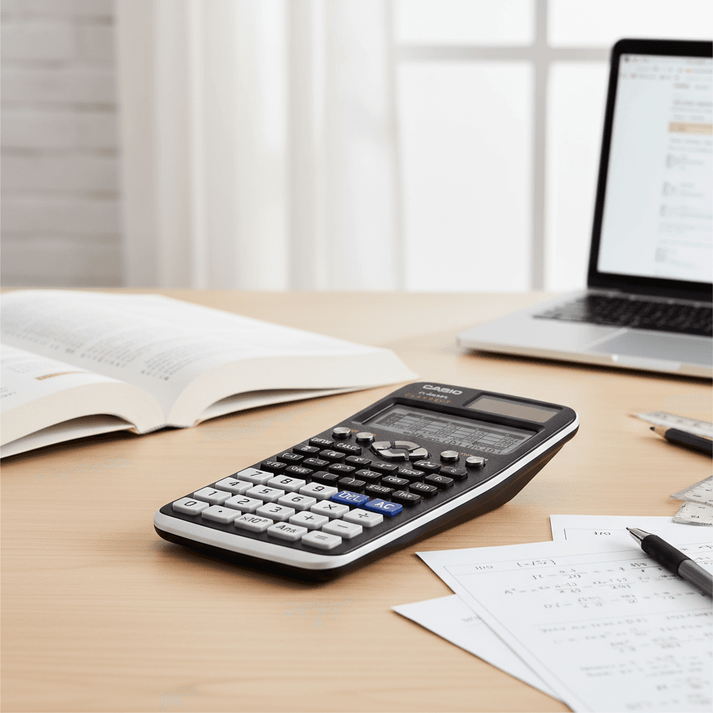 Casio Calculadora Científica FX-991EX FX-991ES Plus FX-82MS Original Nova Edição 240 Funções 2a Edição Ideal para Uso