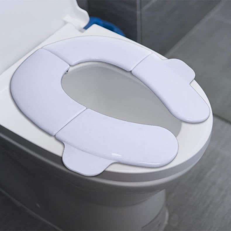 Assento Penico Portátil Dobrável Para Bebê Vaso Sanitário , Viagem Crianças Pequenas , Cabe Em Banheiros Redondos E Ovai