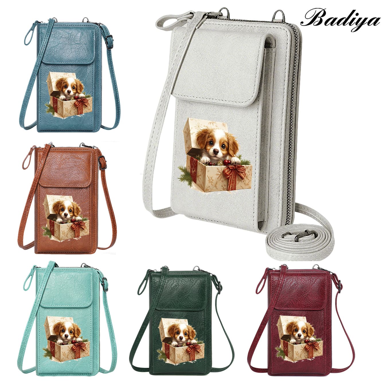 Bolsa tiracolo de couro casual feminina, bolsa tiracolo para uso diário, presente, bolsa nitetil