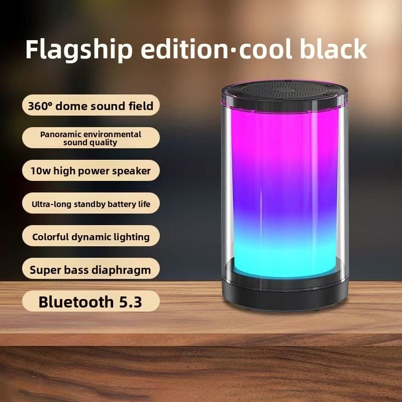 Claison H21 Caixa de som Bluetooth, potente volume, som sem fio, alto-falantes de tamanho grande