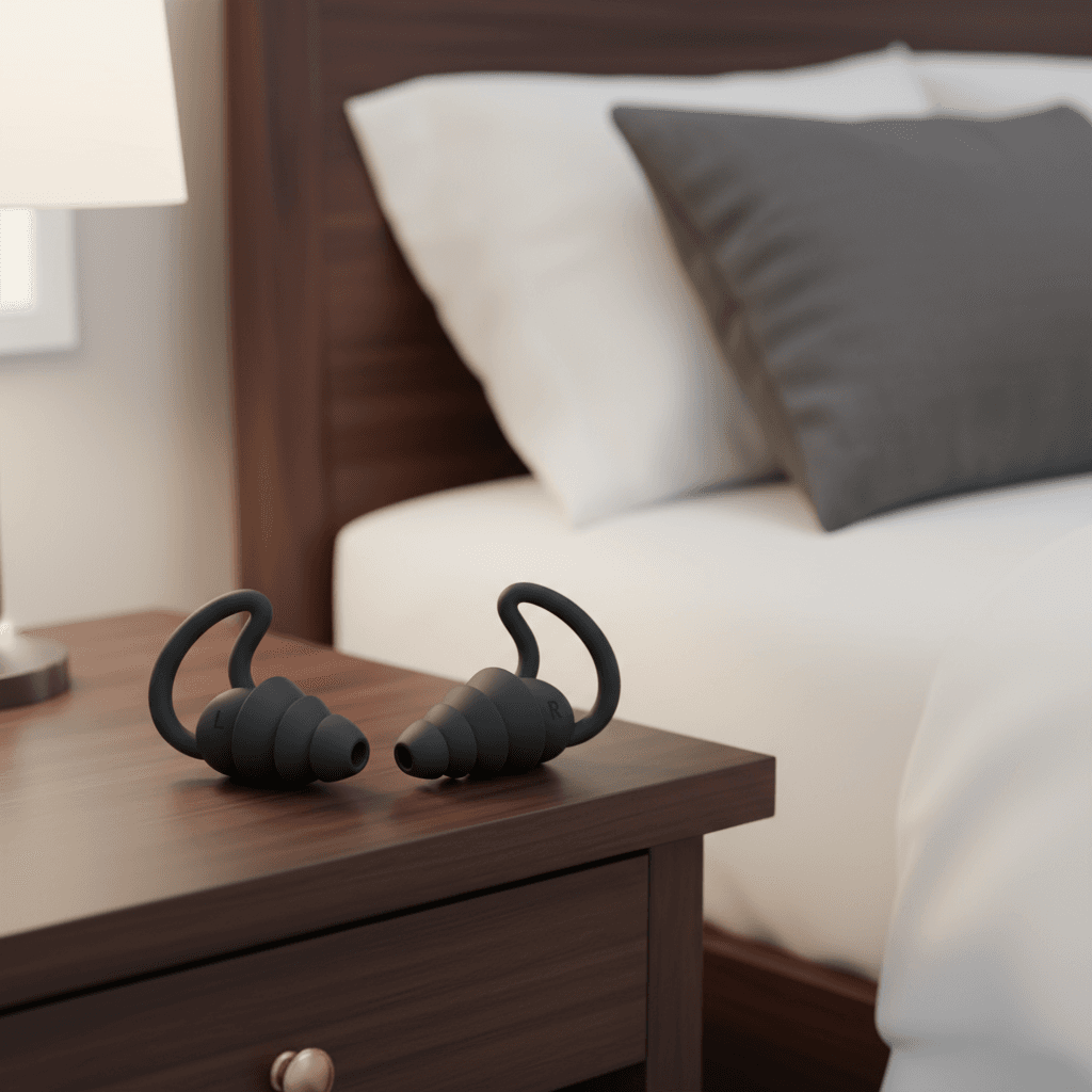 Protetores auriculares para dormir e protetores auriculares, isolamento acústico, capas de natação de 3 camadas, opções