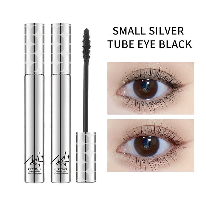 Conjunto de Máscara de Cílios Alongadora e Curvadora com Curvador de Cílios Kit Completo de Cuidados para Cílios