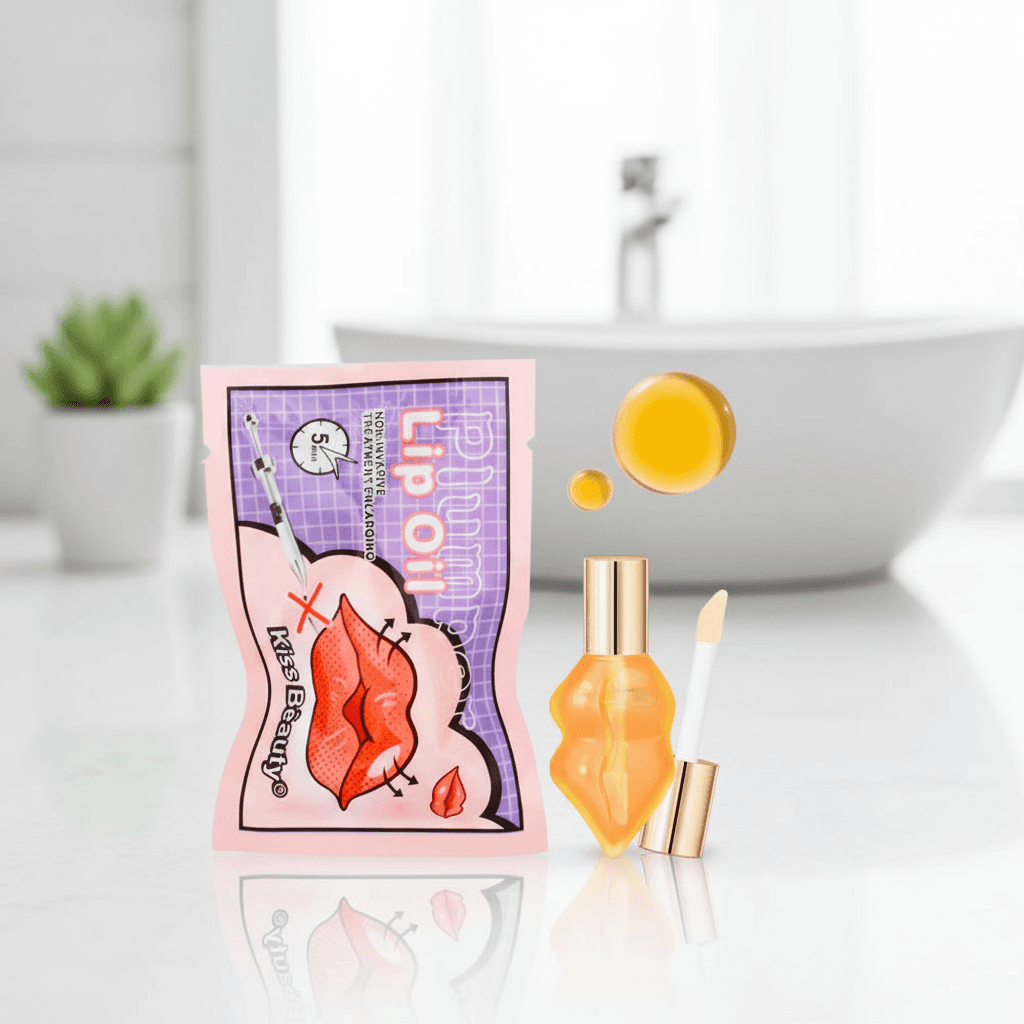 Mancha Labial Gengibre Menta, Volume e Nutrição, Aumento dos Lábios, Tratamento para Volume Labial
